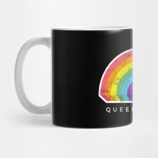 Queer To Stay Gay Pride Rainbow Mug